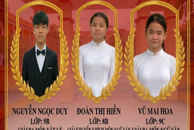 Trường THCS Nam Lợi thắng lớn tại Kỳ thi Chọn học sinh giỏi tỉnh Ninh Bình năm học 2025-2026